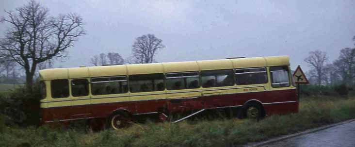 Red Rover AEC Reliance Plaxton Derwent Westcott accident